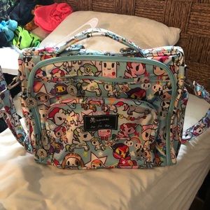Never used Jujube tokidoki unikiki diaper bag NWOT